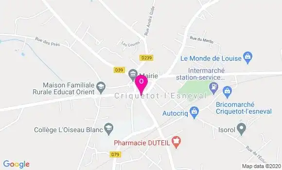 Localisation Heloise Lesage