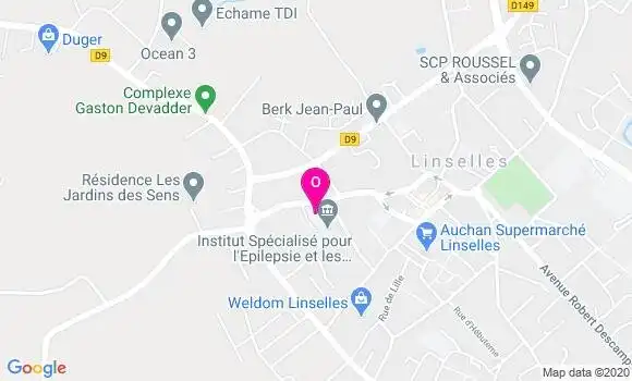 Localisation Cecile Dagicour