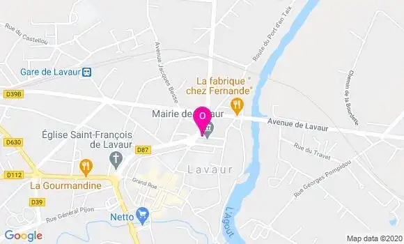 Localisation Ariane Gaillard