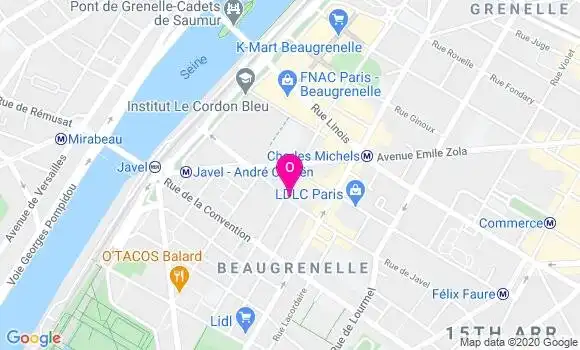 Localisation Adeline Mesnard