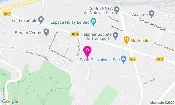 Localisation Adele Boulanger