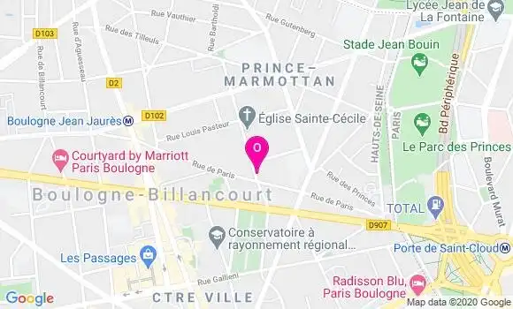 Localisation Marie Agnes Verrier