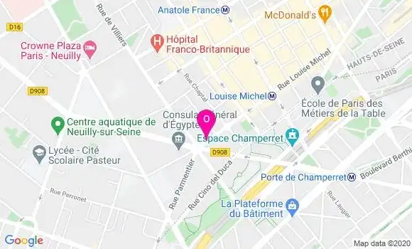 Localisation Laurie Moulin