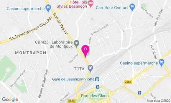 Localisation Sandrine Jacquet