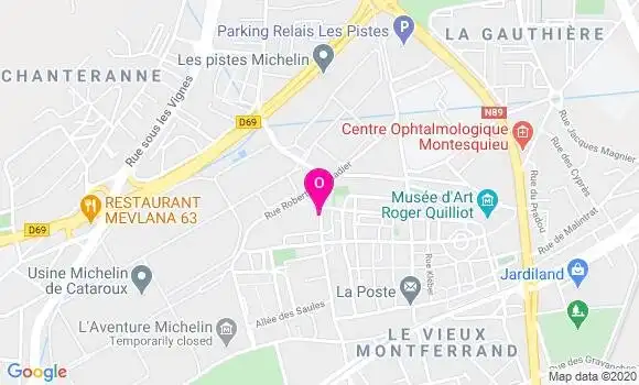 Localisation Alexandra Issartel