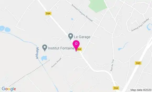 Localisation Henriette Paquay