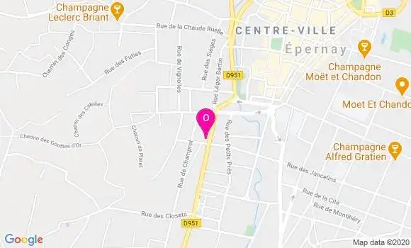 Localisation Estelle Warnet