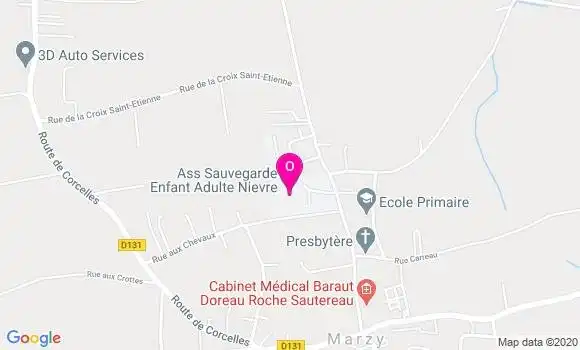 Localisation Géraldine Jarnac