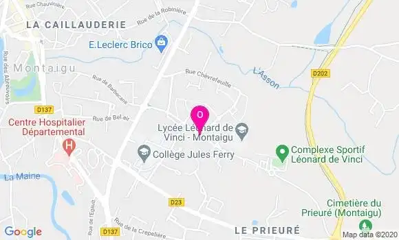 Localisation Brigitte Gayard