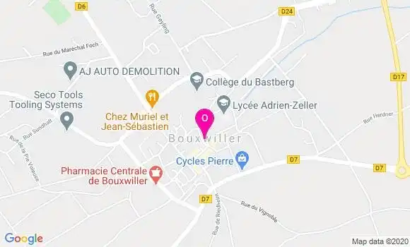 Localisation Isabelle Poncet