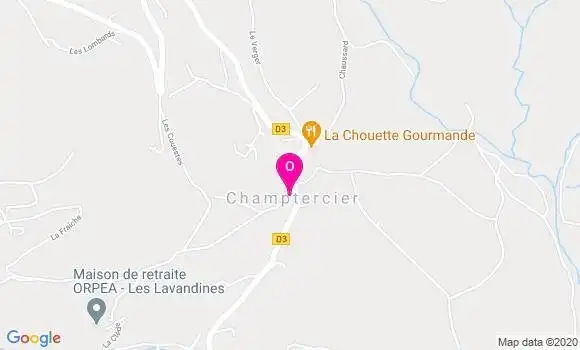 Localisation Anne Marie Cras