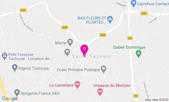 Localisation Pauline Crusson