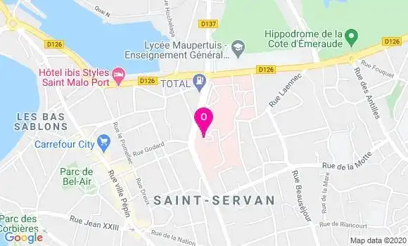Localisation Anne Ducre