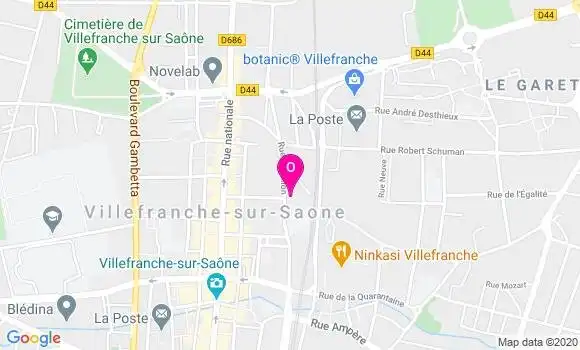Localisation Isabelle Muntzer