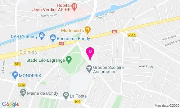 Localisation Marthe Danzon