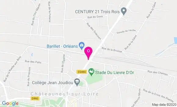 Localisation Emilie Garnier