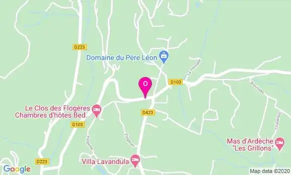 Localisation Martine Molinier Coquery