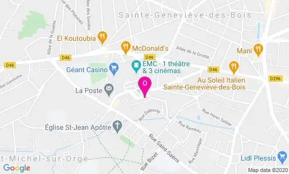 Localisation Marie Zavagni
