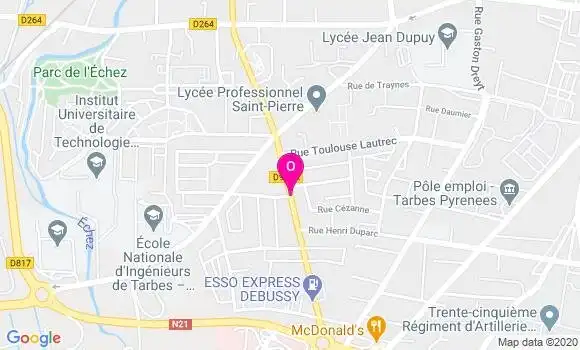Localisation Martine Teyssier