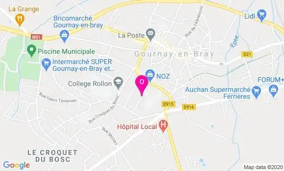Localisation Fabienne Knoops
