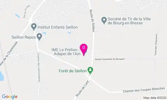 Localisation Maryse Mentzel