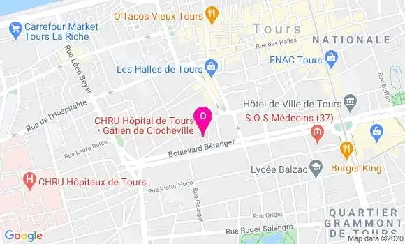 Localisation Prisca Martin