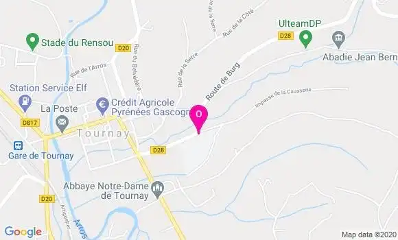 Localisation Violaine Dancla