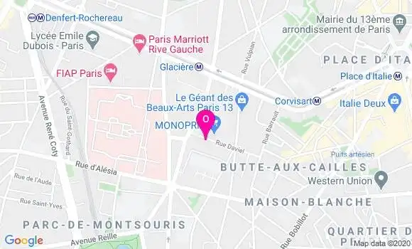Localisation Nelly Joye