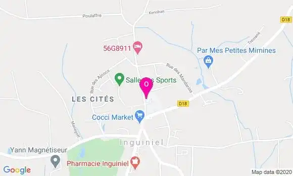 Localisation Marie Claude Le Roy