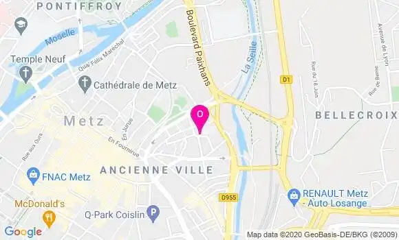 Localisation Marie Claude Attarca