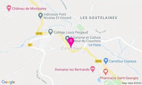 Localisation Camille Bidinger