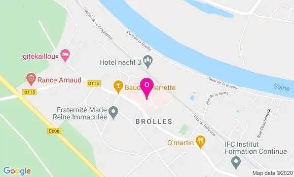 Localisation Anne Binet