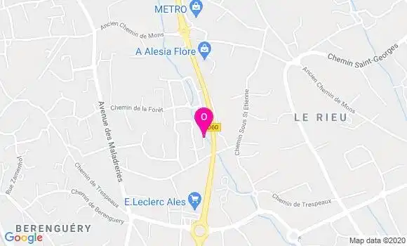 Localisation Martine Muselli