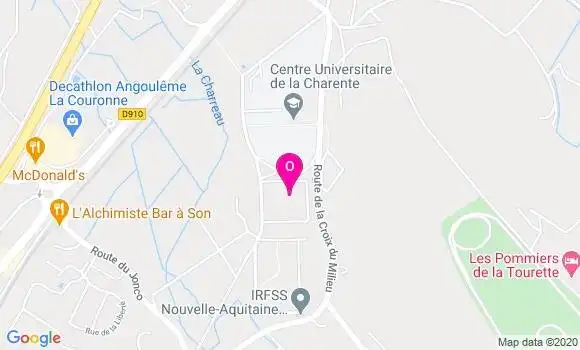 Localisation Frederique Roussel