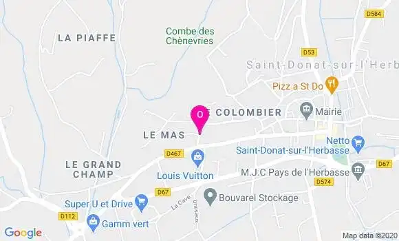 Localisation Fanny Castel