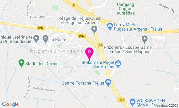 Localisation Claire Degrandi