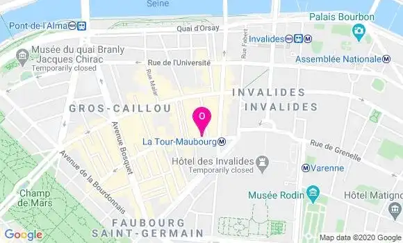 Localisation Benedicte Legrand