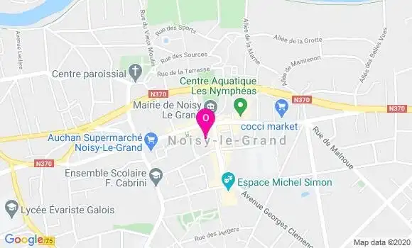 Localisation Nathalie Frechet