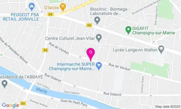 Localisation Marine Danis