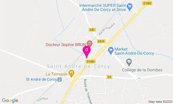 Localisation Caroline Daguin