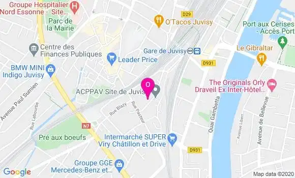 Localisation Odile Pingault