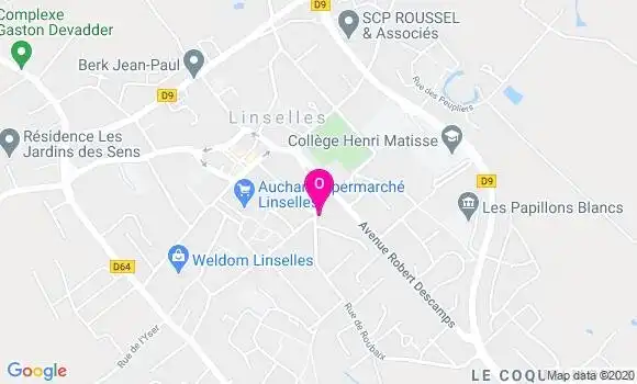 Localisation Laure Tampe