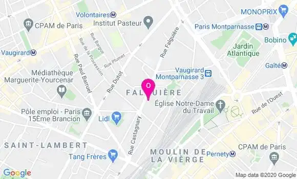 Localisation Isabelle Mangenot