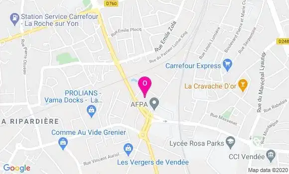 Localisation Pauline Careil