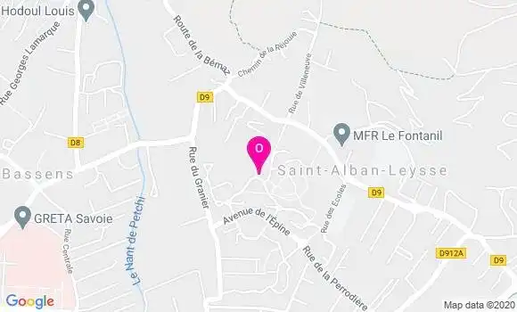 Localisation Martine Endewelt