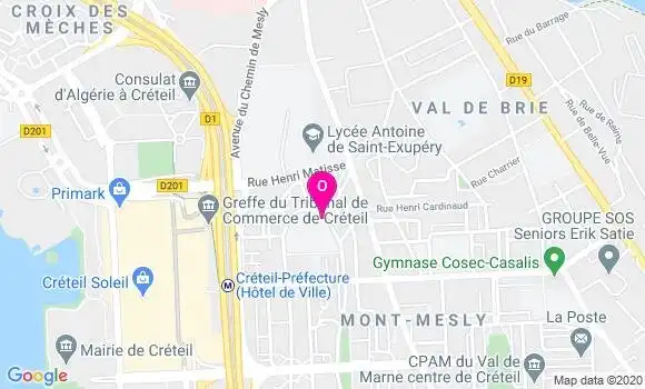 Localisation Martine Pommier