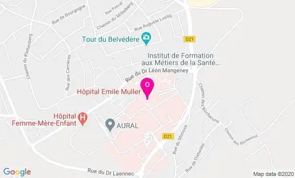 Localisation Helene Pierron