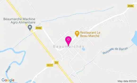 Localisation Patricia Carayon