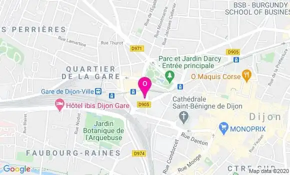 Localisation Pascale Bodilis