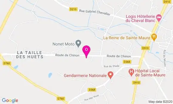 Localisation Sandra Patrigeon Agard